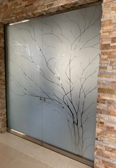 Frosted glass designs Dubai privacy patterns for homes